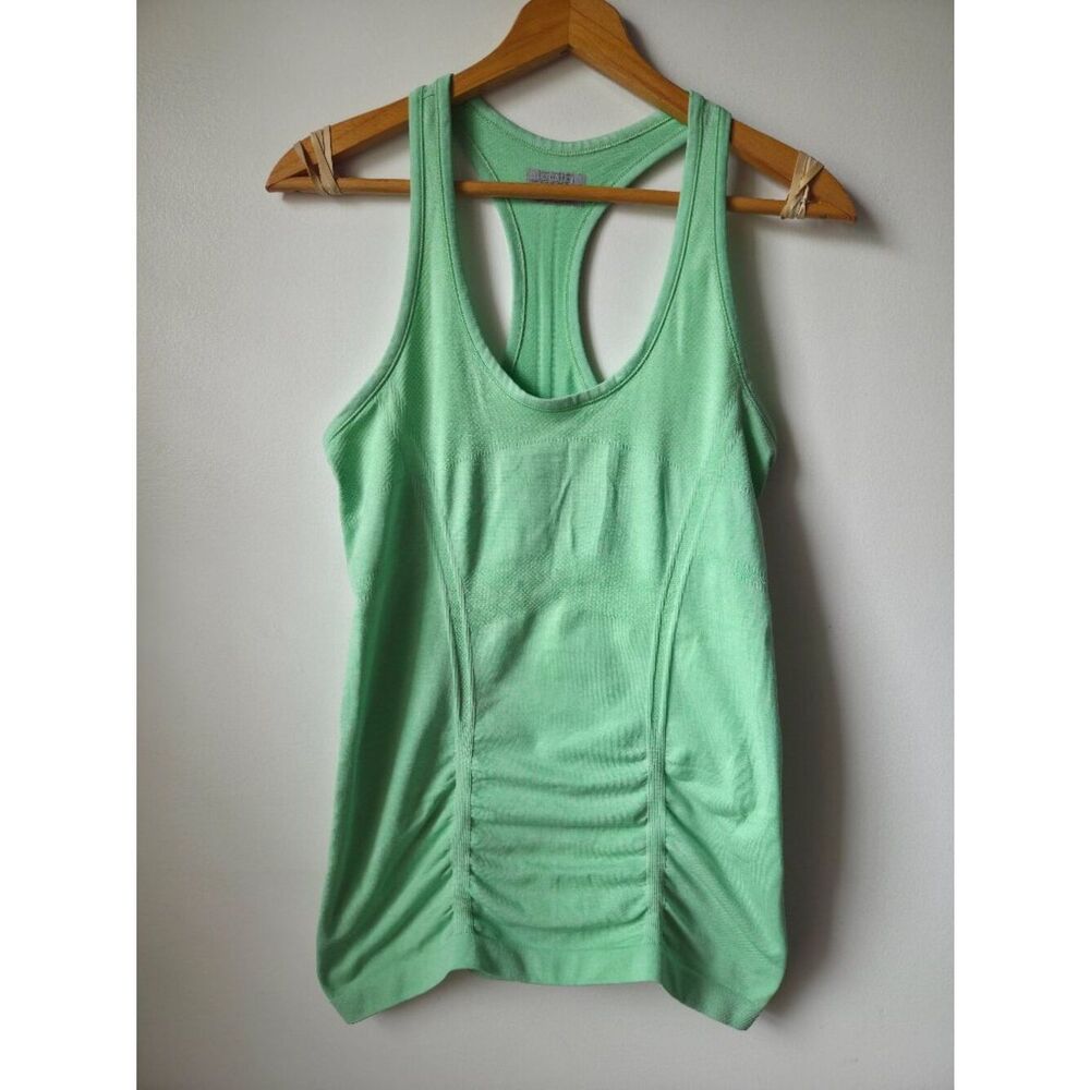 EUC ATHLETA MINT GREEN WORKOUT TANK TOP SIZE SMALL